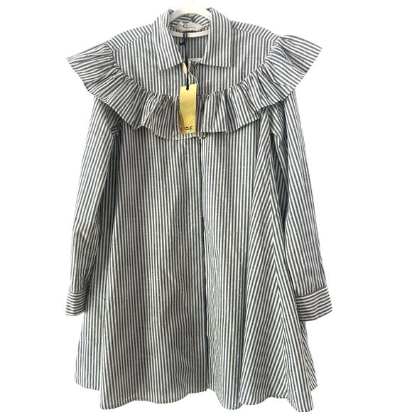 Cycle mini tuni dress made in Italy 100% Cotton New - Picture 1 of 10